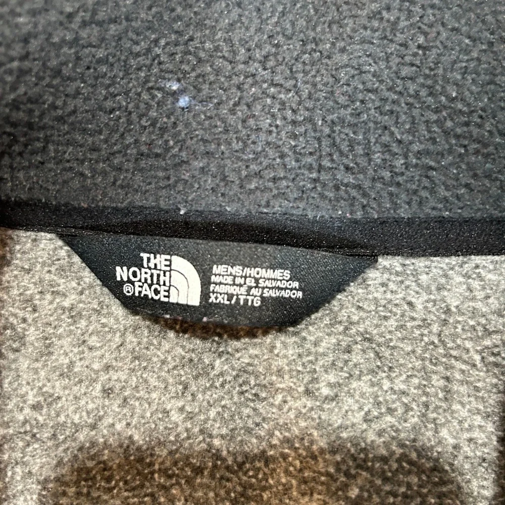 The North Face Mens XXL Heather Grey 1/4 Zip Fleece Pullover NF0A5EJMKS7 F20